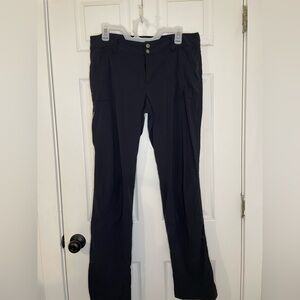 Columbia Black Cargo Pants Straight Leg